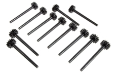 Gützold 30001130 - H0 - Achszahnrad für 3-achsige Getriebe (Modul 0,5/Z13 (12 Stück)